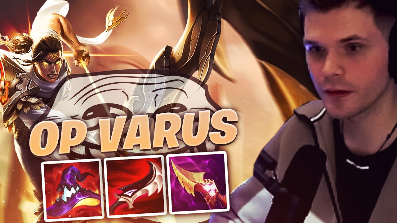 GUCIO I LEAGUE OF LEGENDS I OP VARUS? I DZIKIE AKCJE NA BOCIE I  NAJLEPSZE MOMENTY STRIMA #558