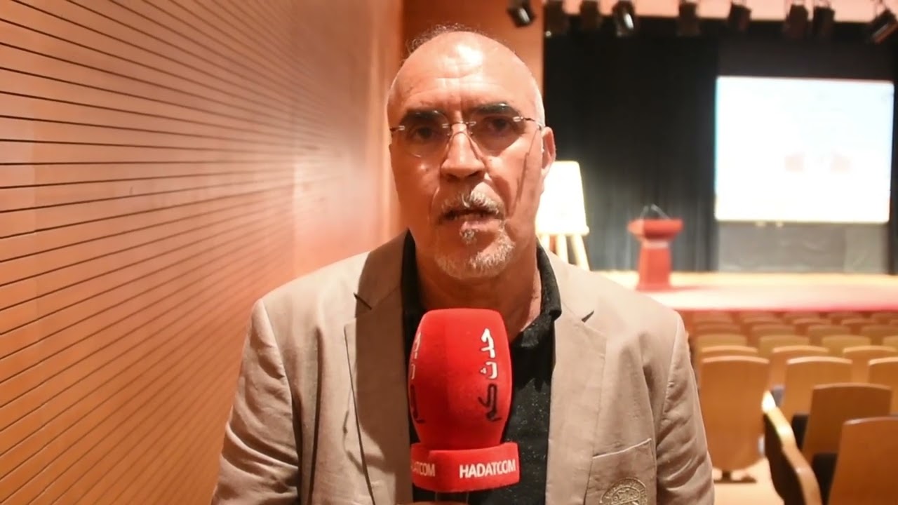 من الحفل التأبيني للراحل امحمد العزاوي بالمكتبة الوطنية بالرباط
