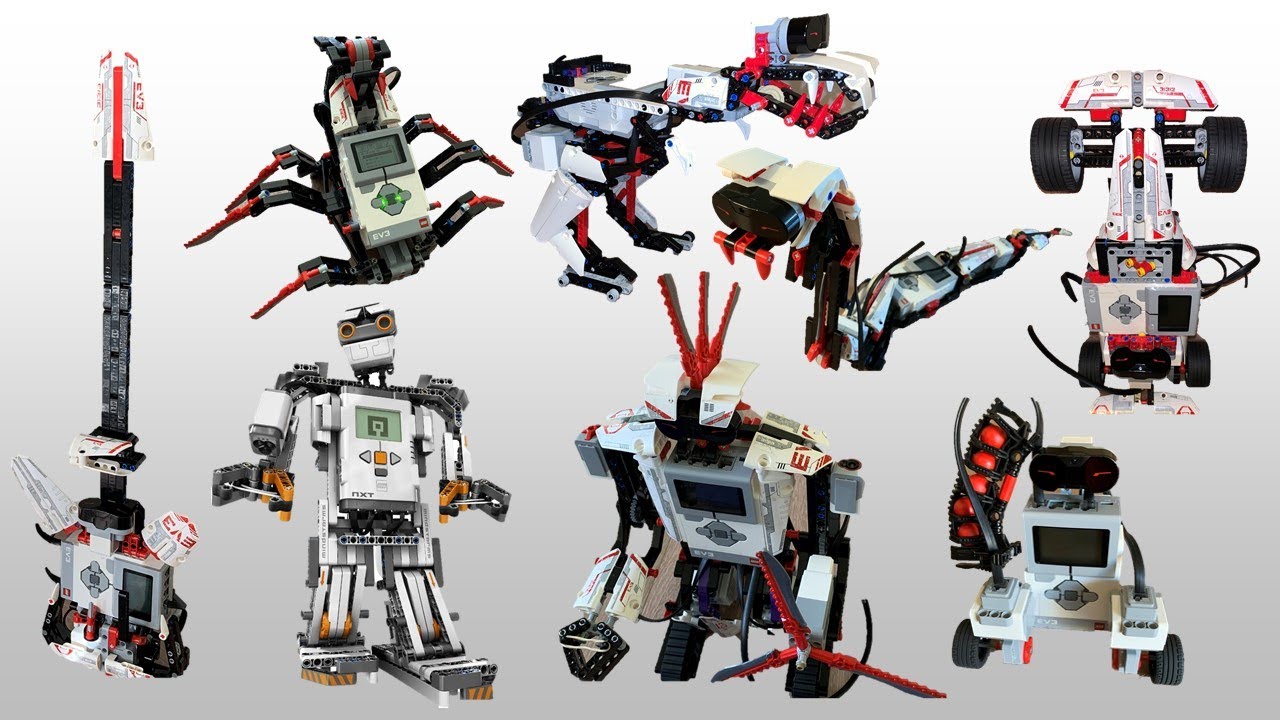 My Lego Mindstorms EV3 and NXT Robot Creations | Koushik | #stemeducation #lego