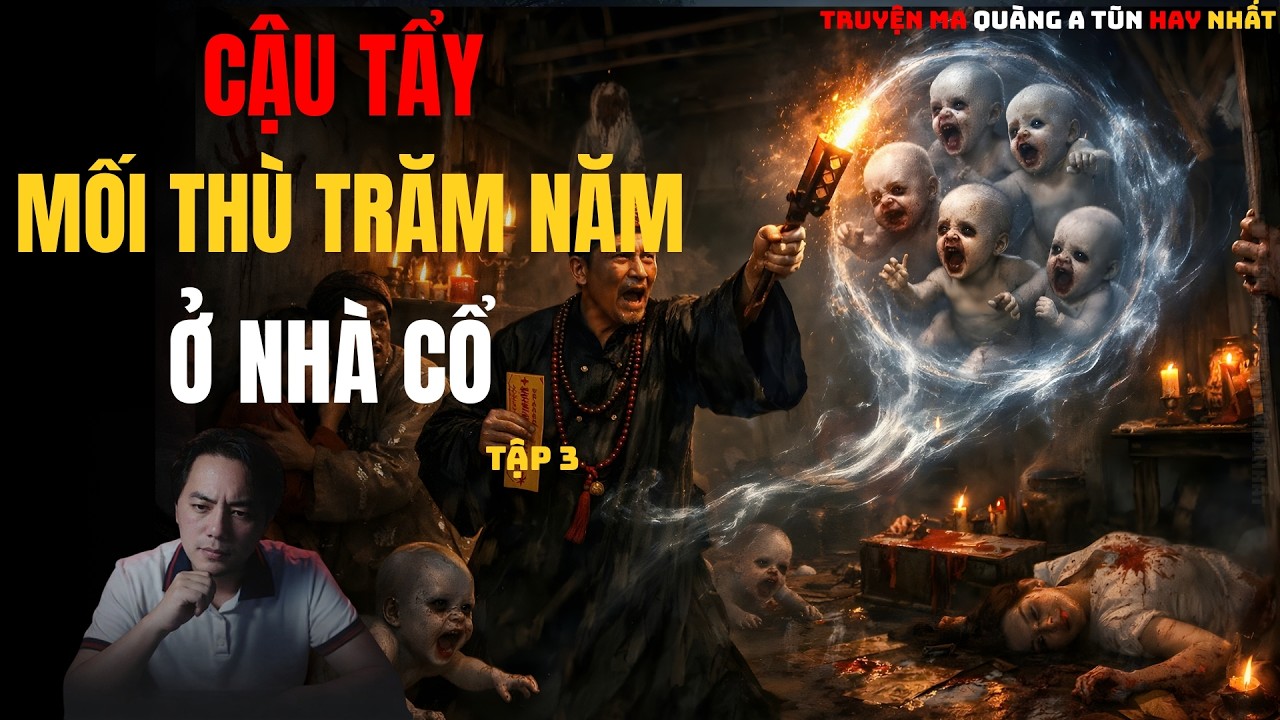 Cậu Tẩy Mối Thù Trăm Năm Ở Nhà Cổ Tập 3 | Truyện Ma QUÀNG A TŨN - Chuyện Ma kinh dị Mới Nhất