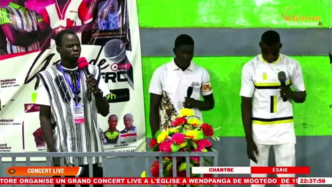 Chantre Esaie Sawadogo nouveau 