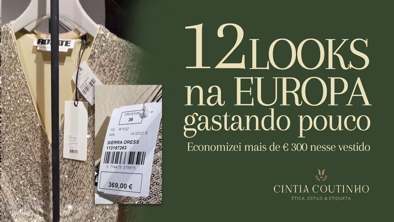 Como fazer compras na EUROPA gastando POUCO!