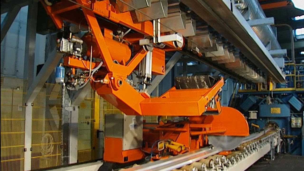 Reisch Maschinenbau -- Doppelpuller mit fliegender Säge