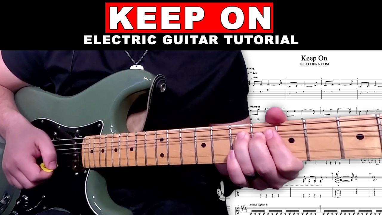 Keep On | Elevation Worship | Lead Guitar Tutorial with Tabs