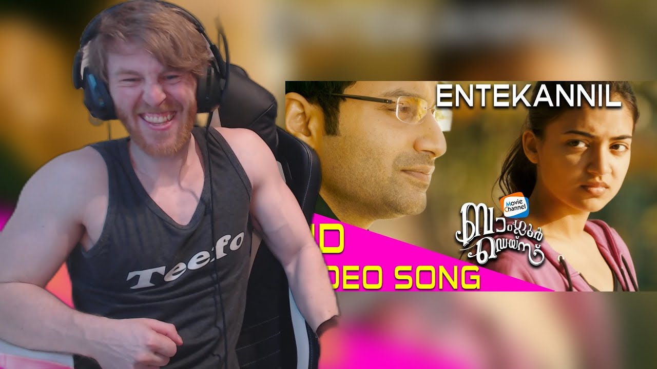 Ente Kannil Ninakkai | Bangalore Days Songs | Dulquar Salman | Fahad Fazil • Reaction By Foreigner