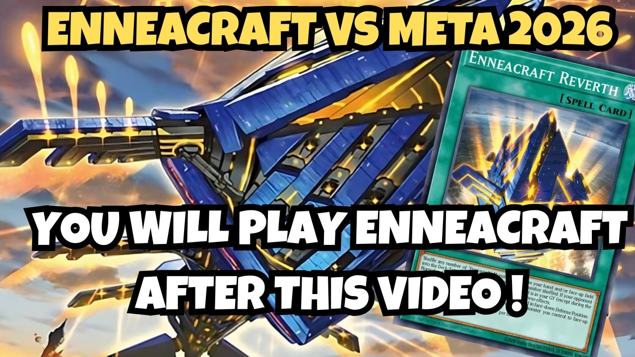 THE CORRECT WAY TO PLAY ENNEACRAFT! | Enneacraft Vs Meta 2026 Master Gameplay| Yu-Gi-Oh! Master Duel