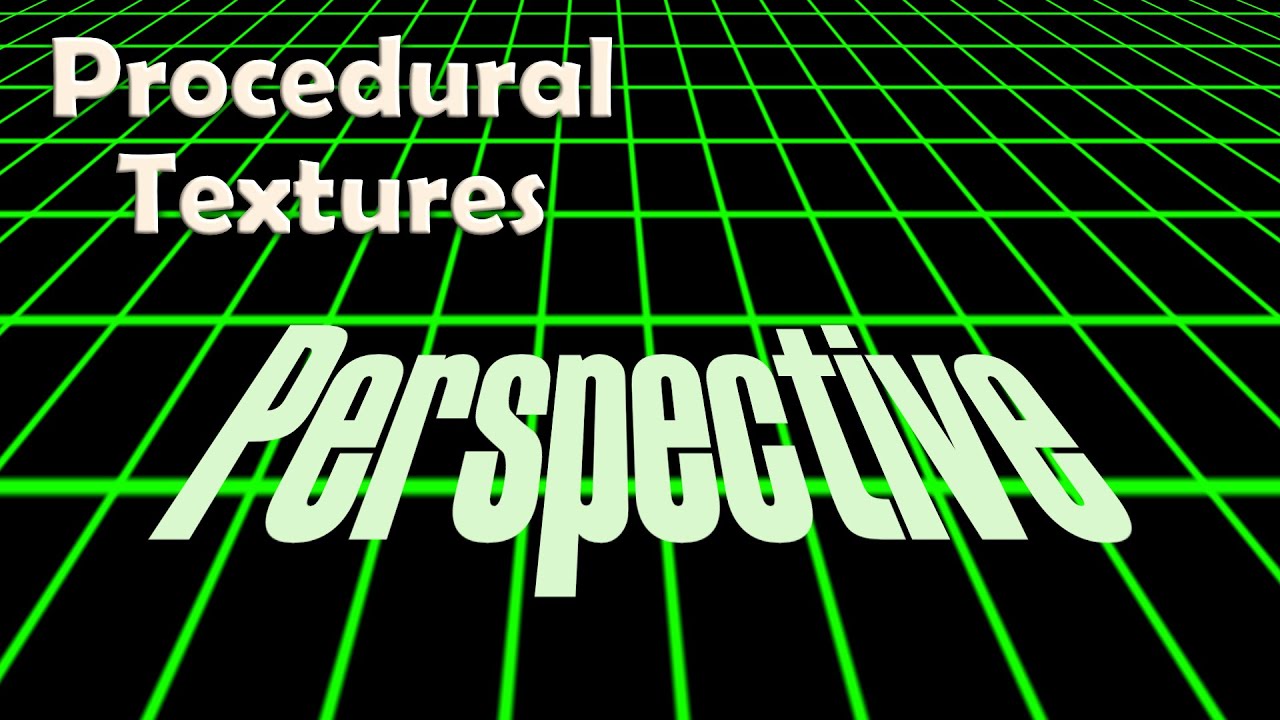 Perspective Grid using Affinity Photo's Procedural Texture Filter
