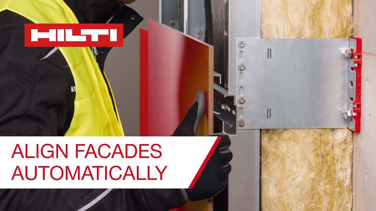 HOW TO Align Facades Automatically with the Hilti Rotating Laser PR 30-HVS A12