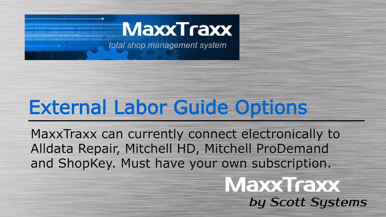 MaxxTraxx | Add (Build) A Job On A Repair Order