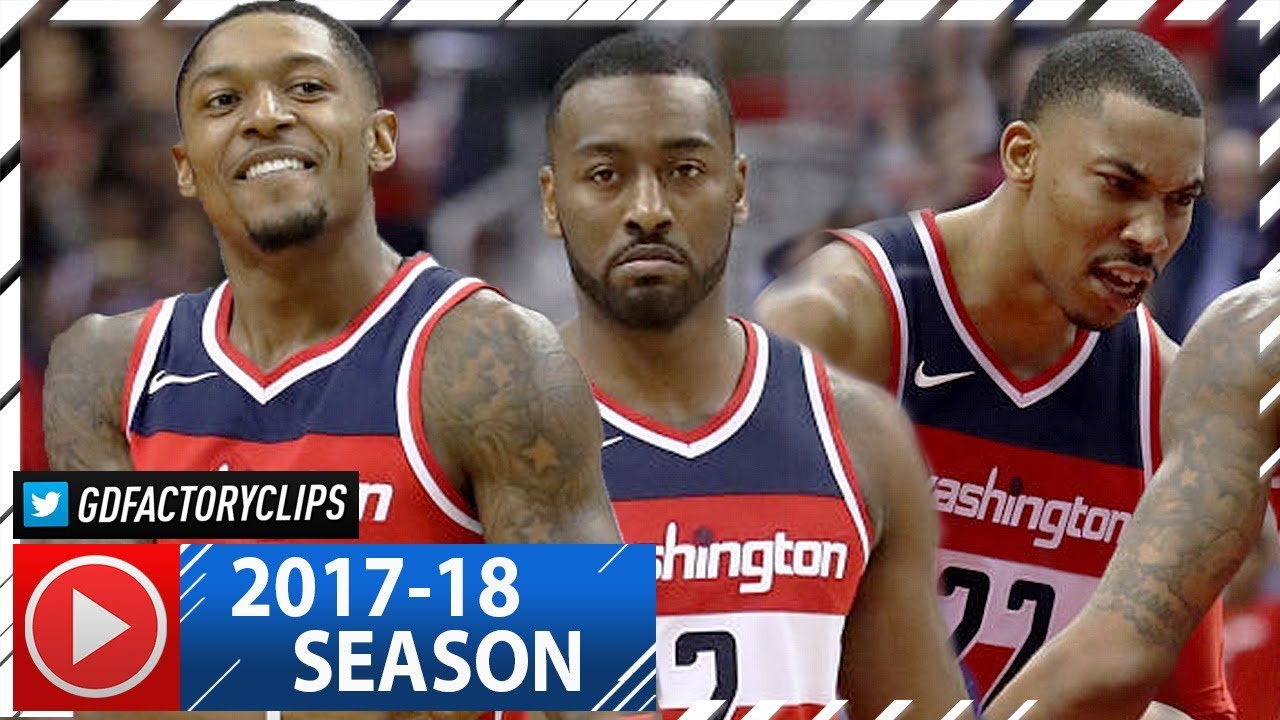John Wall, Bradley Beal & Otto Porter Jr. SICK Highlights vs Pistons (2017.10.20) - SHOWTIME!