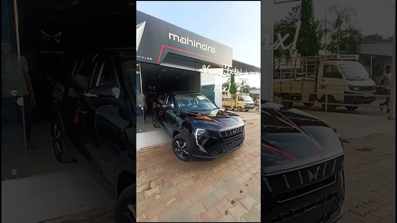 Mahindra Xuv 3xo Mx1 Black Colour Delivery 🏎️💨