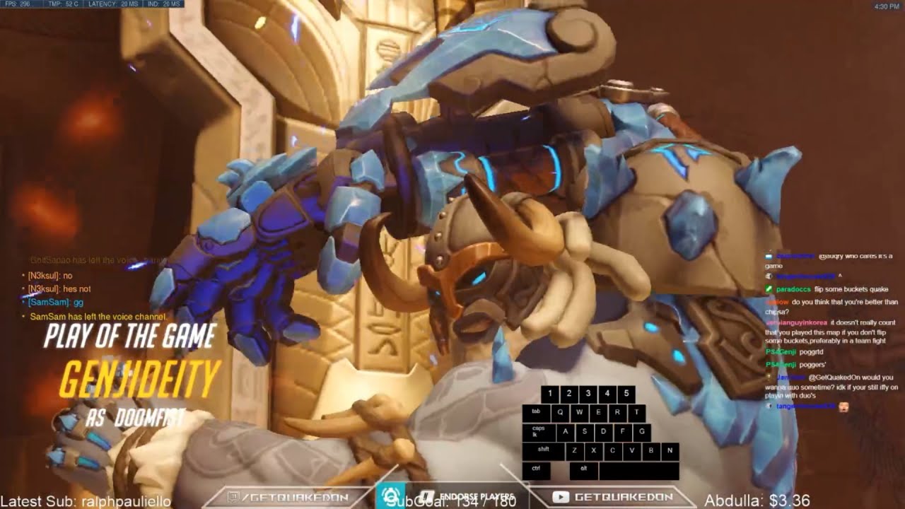Overwatch Rollout Doomfist God GetQuakedOn Tough Times For Doomfist Mains