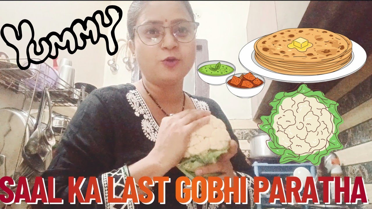 Winter ka Last Gobhi Paratha😋@KhushiFamilyFoodVlog #shortsvideo #minivlog #viral #paratha #foodvlog