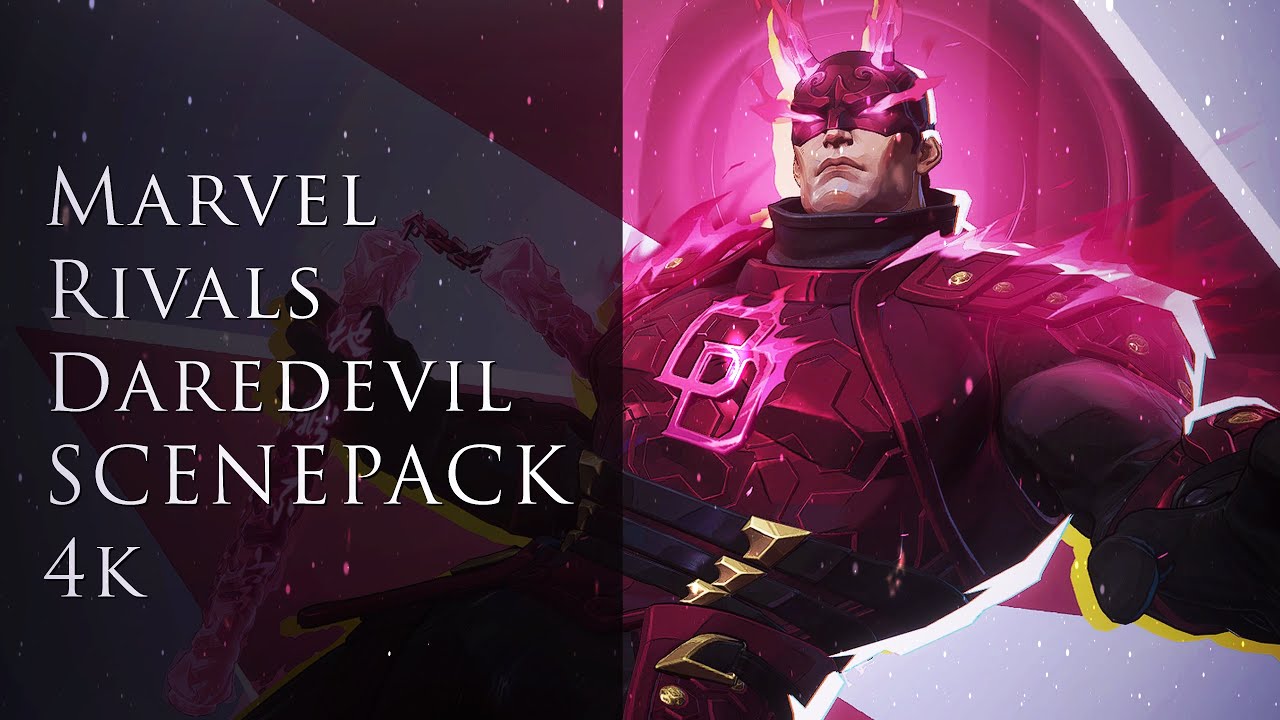 Daredevil scenepack 4K // Marvel Rivals
