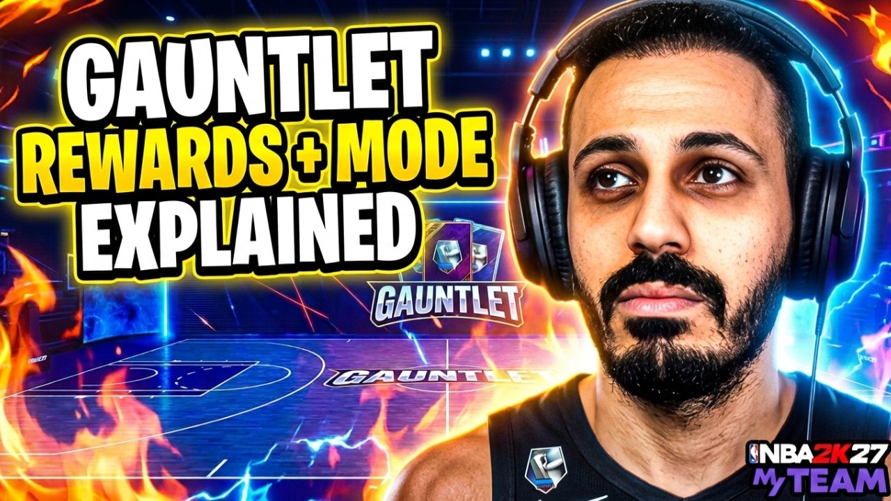 GAUNTLET &mdash; лучший офлайн-режим в NBA 2K27 MYTEAM? Награды за мою первую попытку