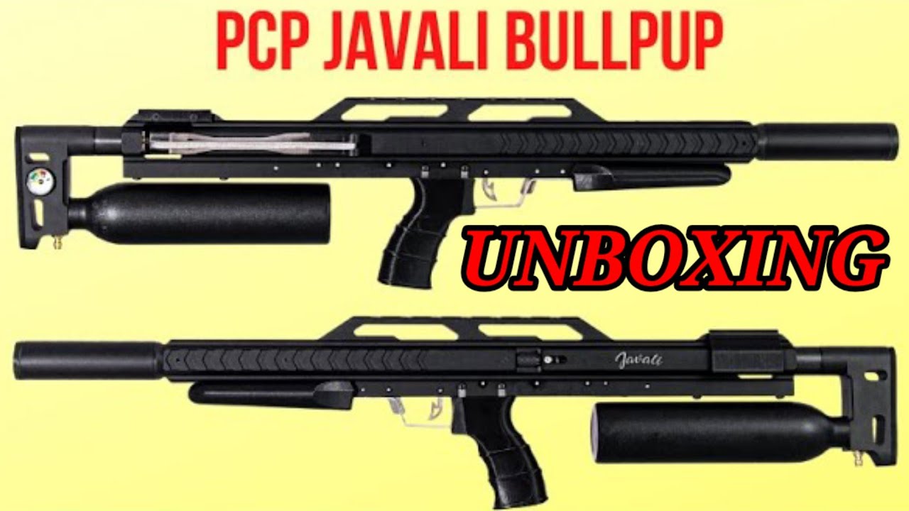 Unboxing PCP Javali bullpup 5.5 top