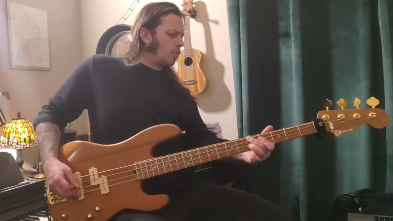 Bring Me To Life Evanescence - Bass Cover | Drop D | Custom Orchestral Backing