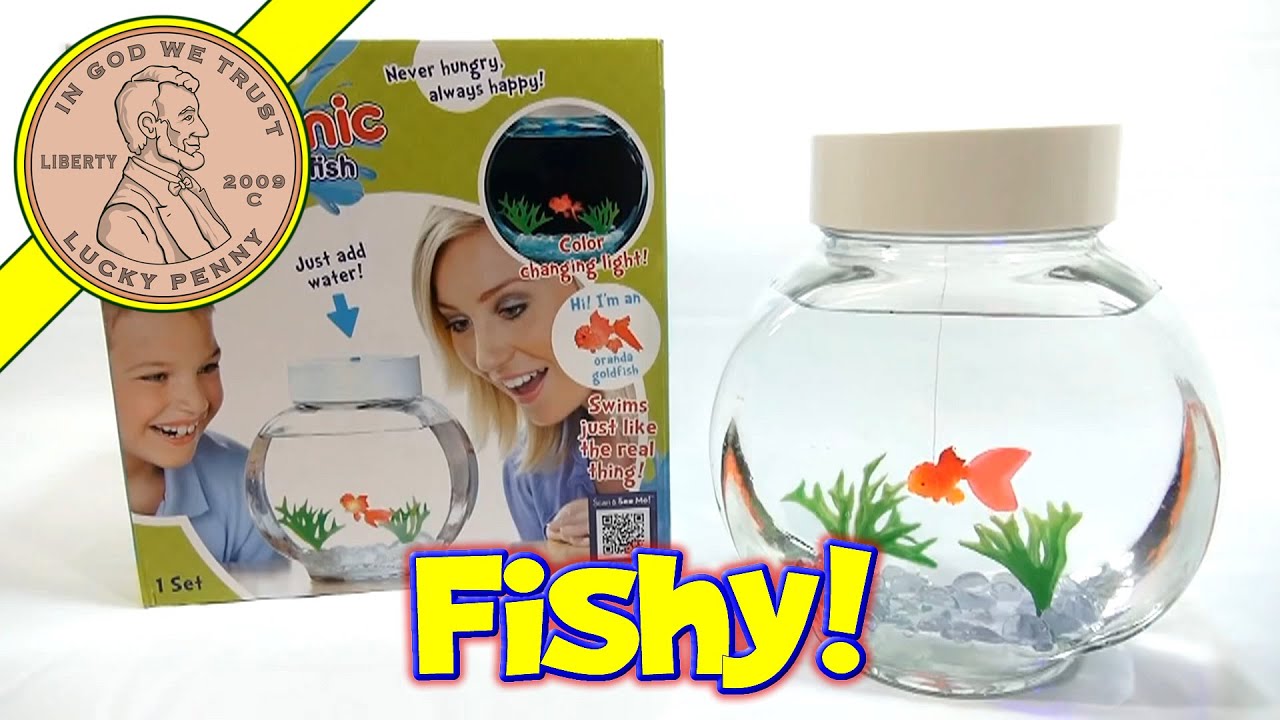 Fincredibles Electronic Pet Fish - Swims Like The Real Thing! Bonus Hex Bug Aqua-Bot Shark!
