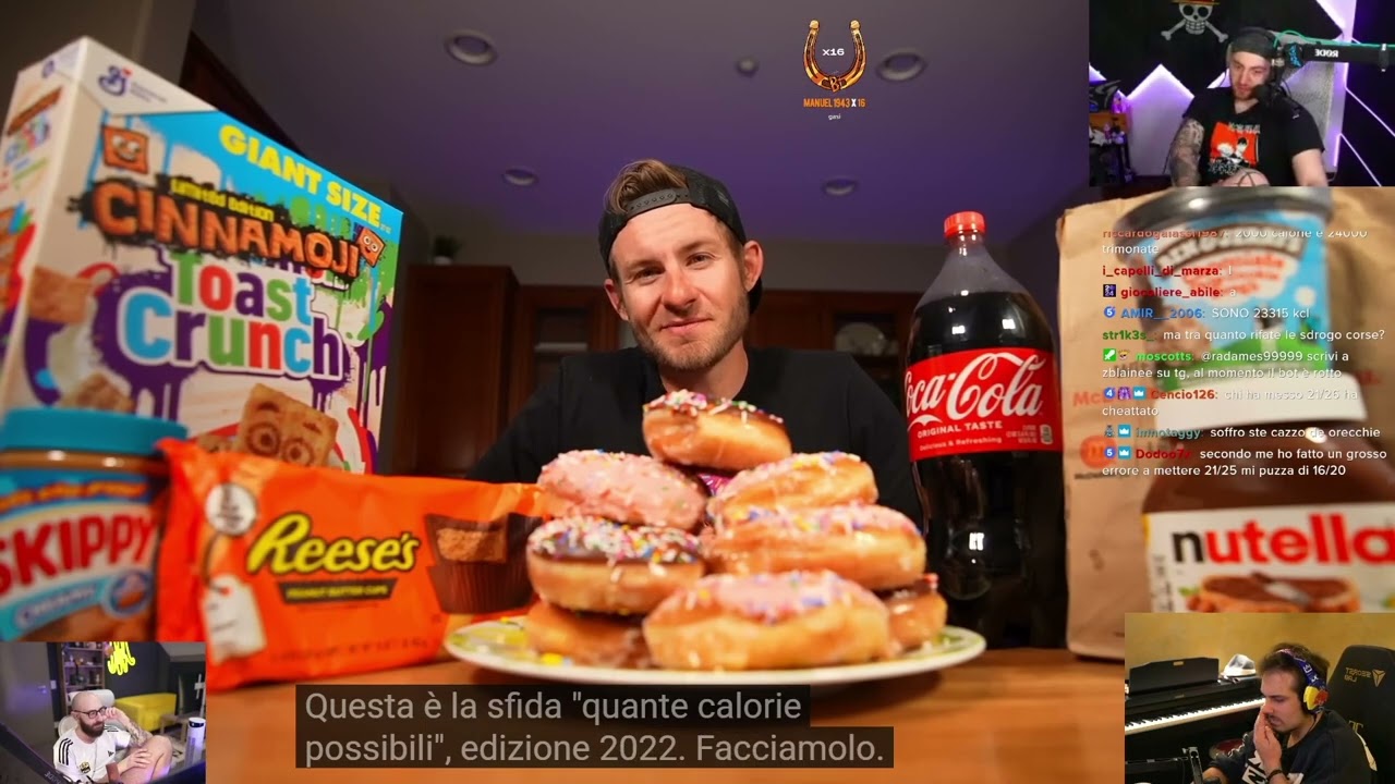 25K calorie in 1 ora? Reaction w Blur Marza & Pesh