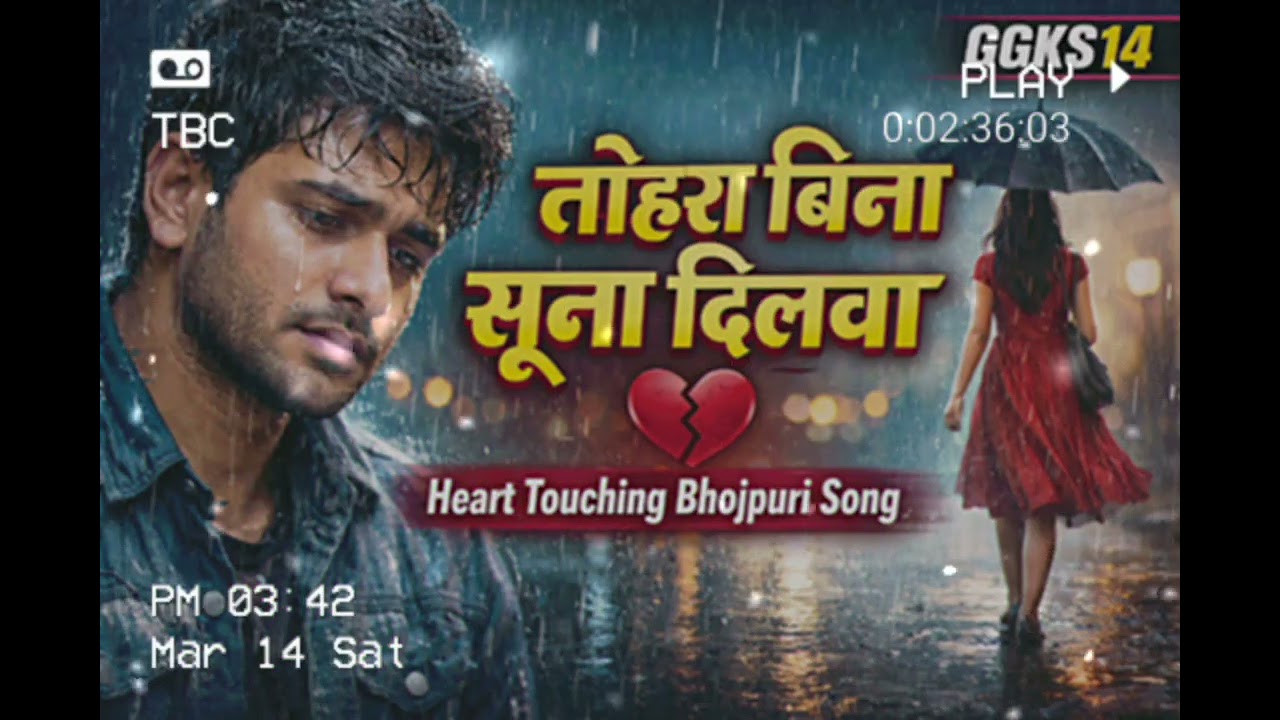 तोहरा बिना सूना लागे दिलवा | Bhojpuri Sad Love Song 2025 | Heart Touching Breakup Song