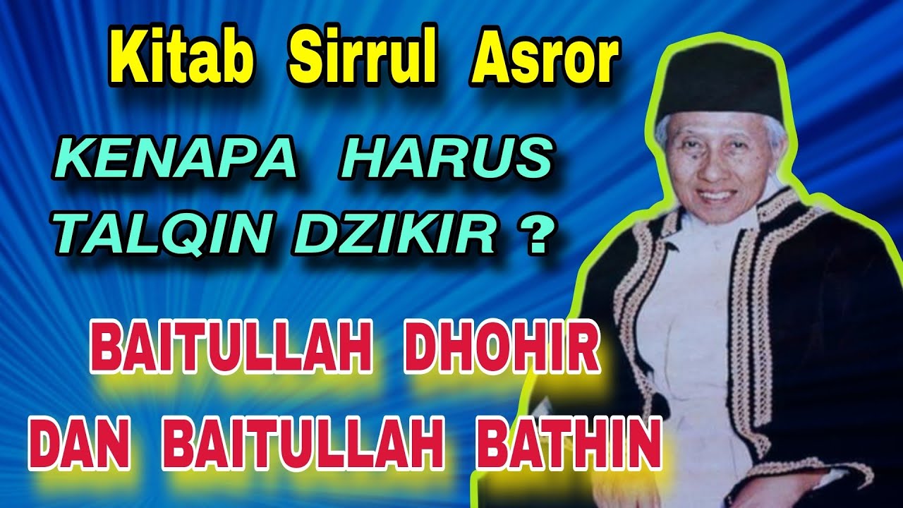 BAITULLAH DHOHIR DAN BAITULLAH BATHIN #abahanom #tqnsuryalaya #ldtqn #gmps _| Ust. H. Ferry Junaedi
