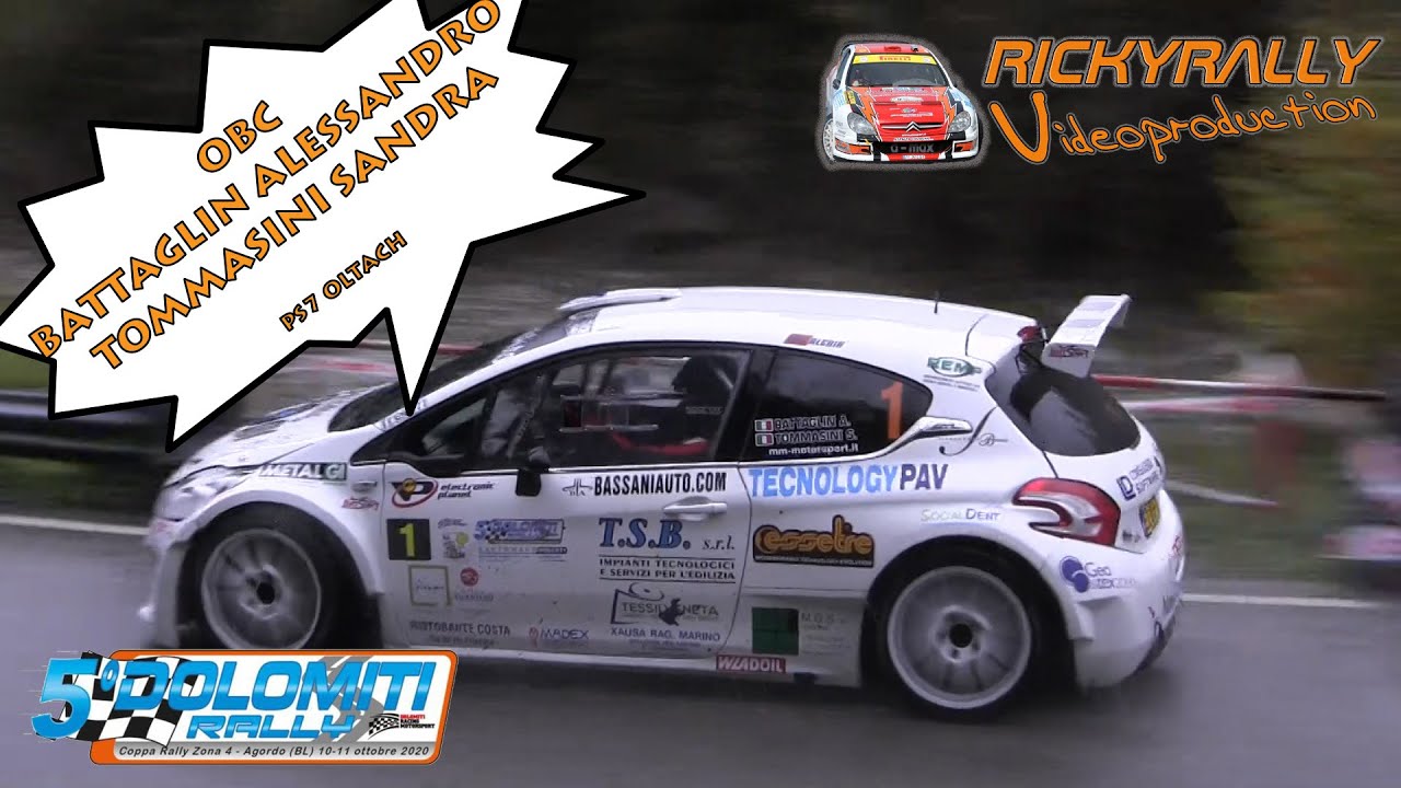 OBC BATTAGLIN - TOMMASINI | 5° DOLOMITI RALLY 2020 | PS7 OLTACH