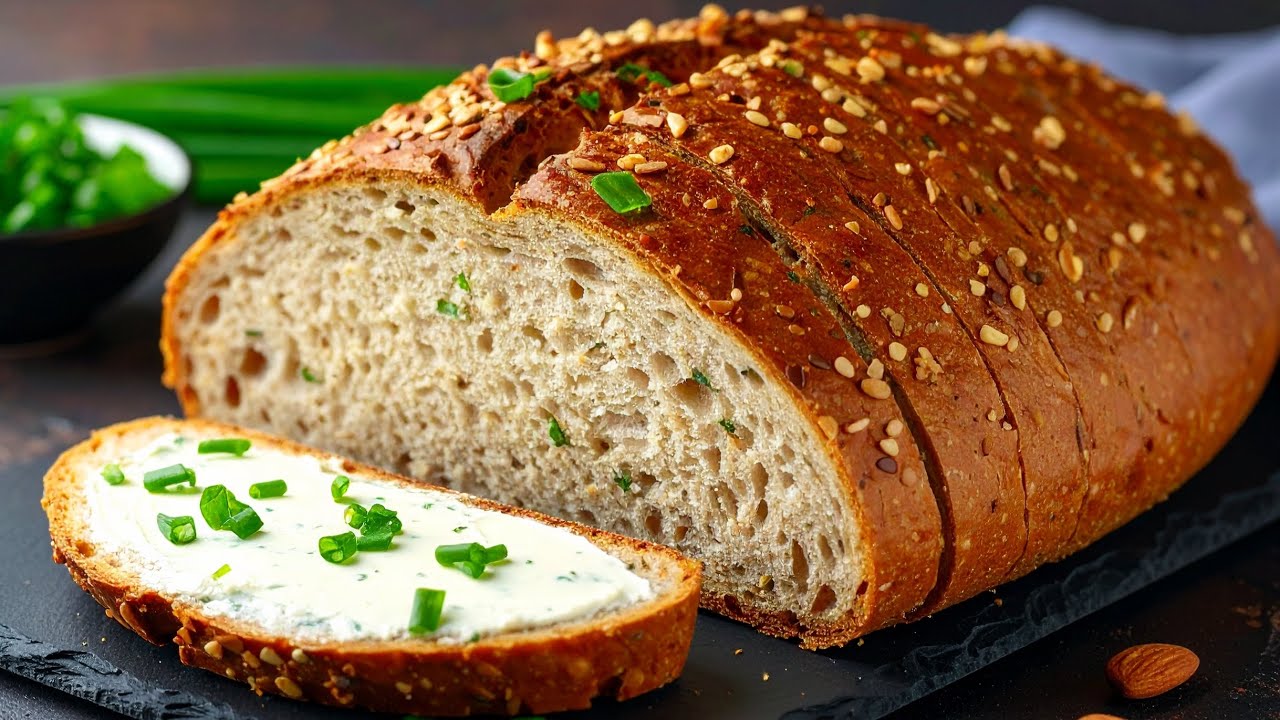 Gesundes Linsenbrot selber machen - schnell, einfach, ohne Mehl!
