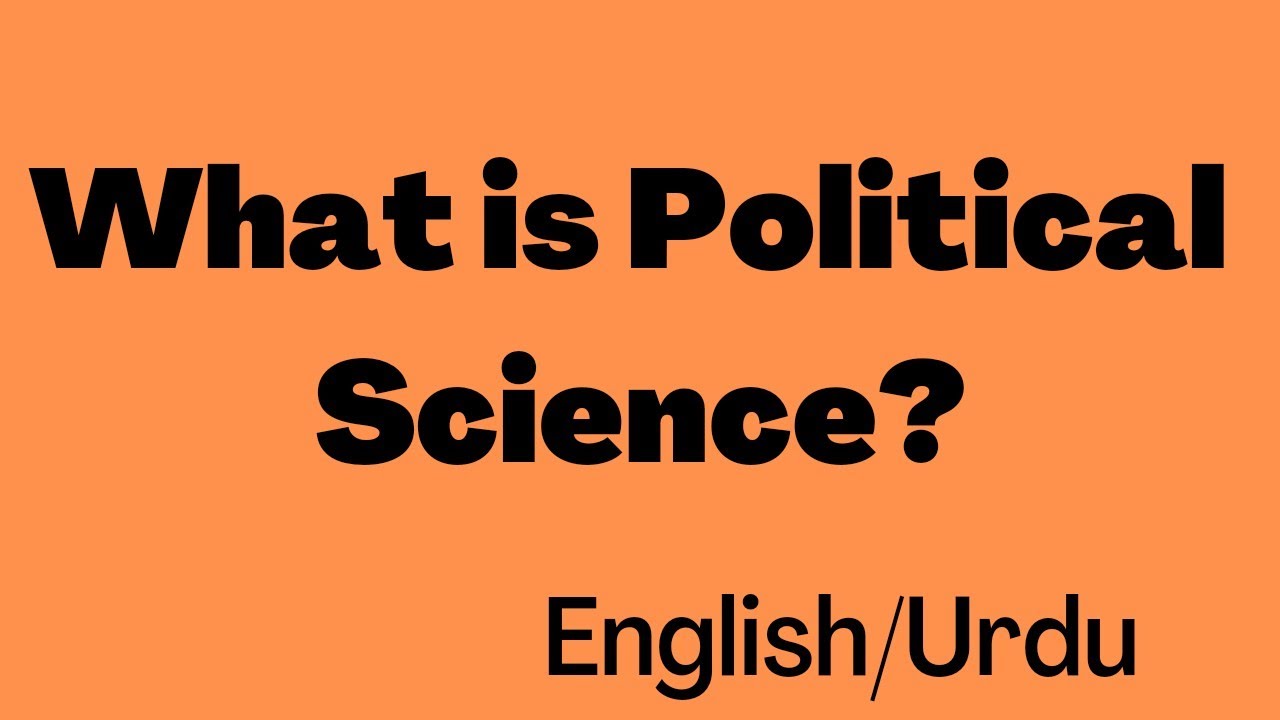 What is Political Science? l Meaning of Political Science/Why we study Political Science #rakibzia