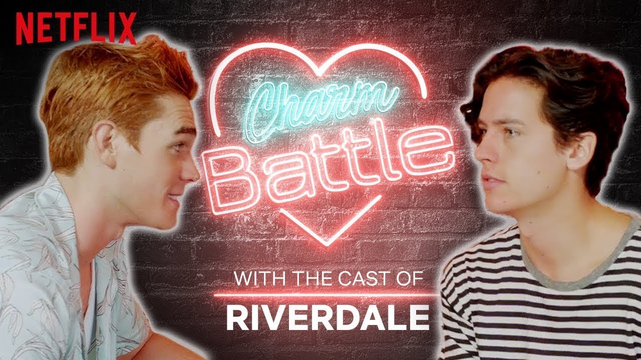 KJ Apa VS Cole Sprouse Charm Battle | Riverdale | Netflix &bull; Cinetext