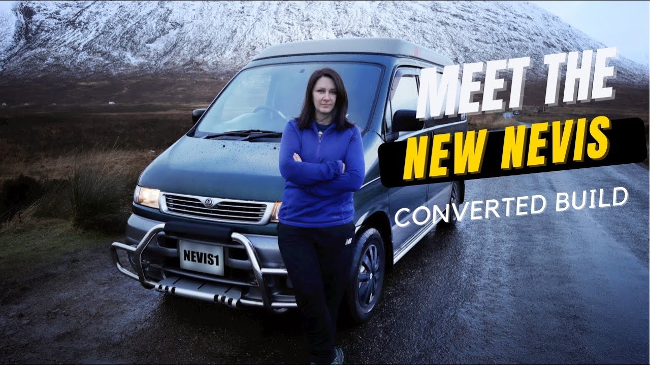VAN TOUR! CONVERTED MAZDA BONGO!