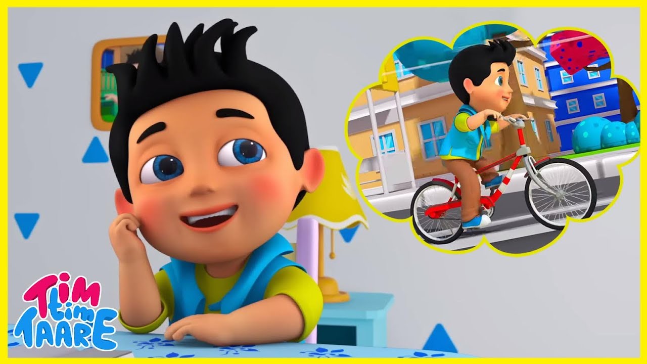 Cycle Song, मेरी साइकिल, Hindi Poem and Kids Rhyme by Tim Tim Taare