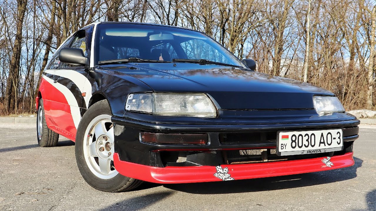 Почти Vtec. Легенда из Японии Honda Civic 4 // Штучный Экземпляр #3