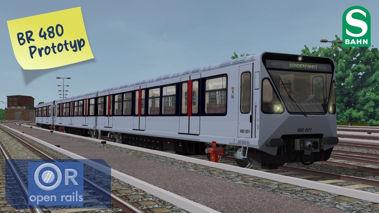 Ein Traum in blau | Berliner S-Bahn Teil 1 | BR 480 | Open Rails/MSTS