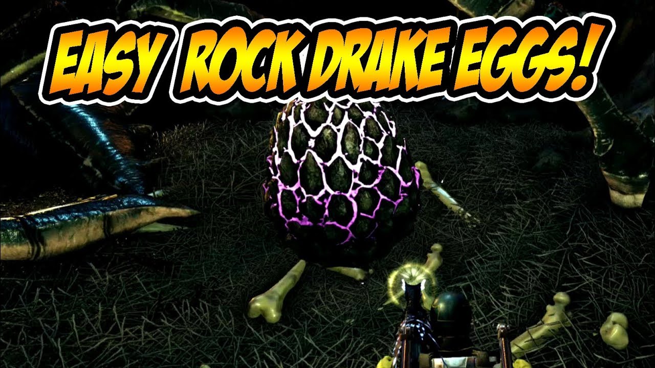 How to get Rock Drake Eggs SOLO - EASY METHOD -  ARK Aberration