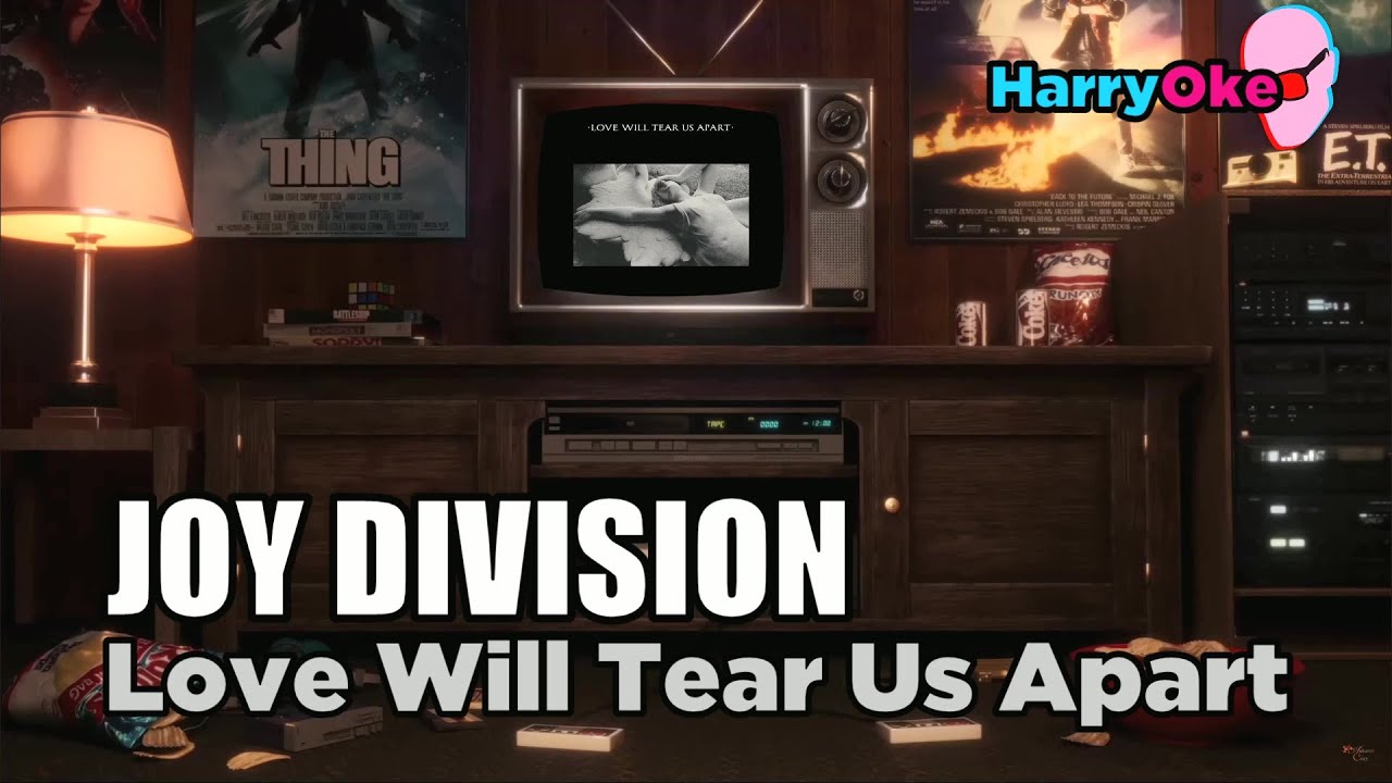 Joy Division - Love Will Tear Us Apart (Karaoke with Lyrics)