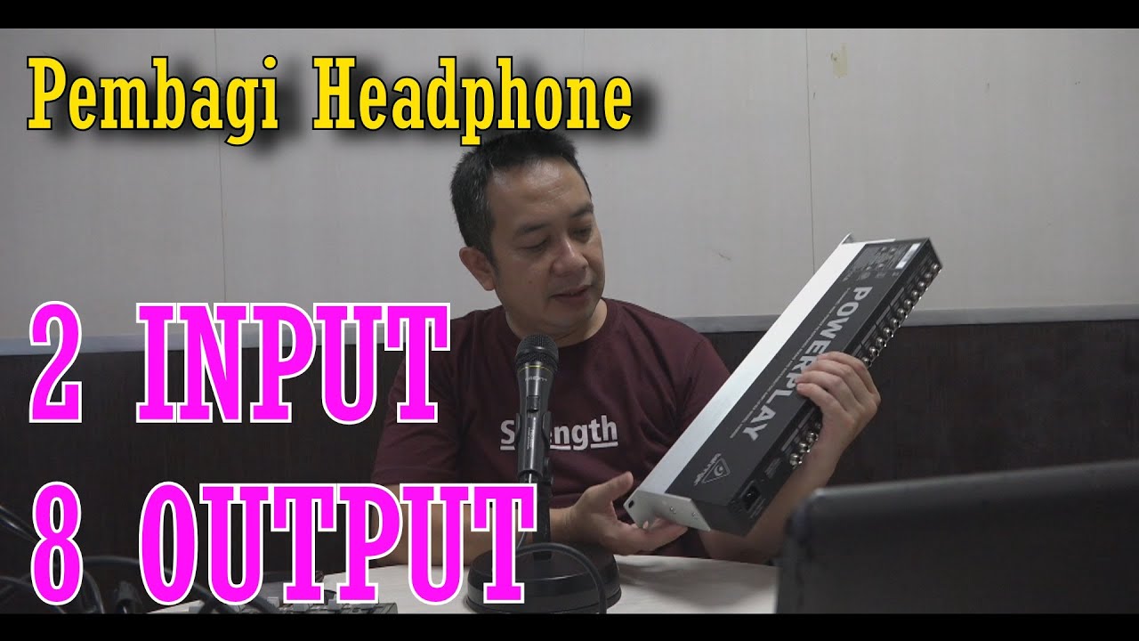 BEHRINGER HA8000 PEMBAGI AUDIO
