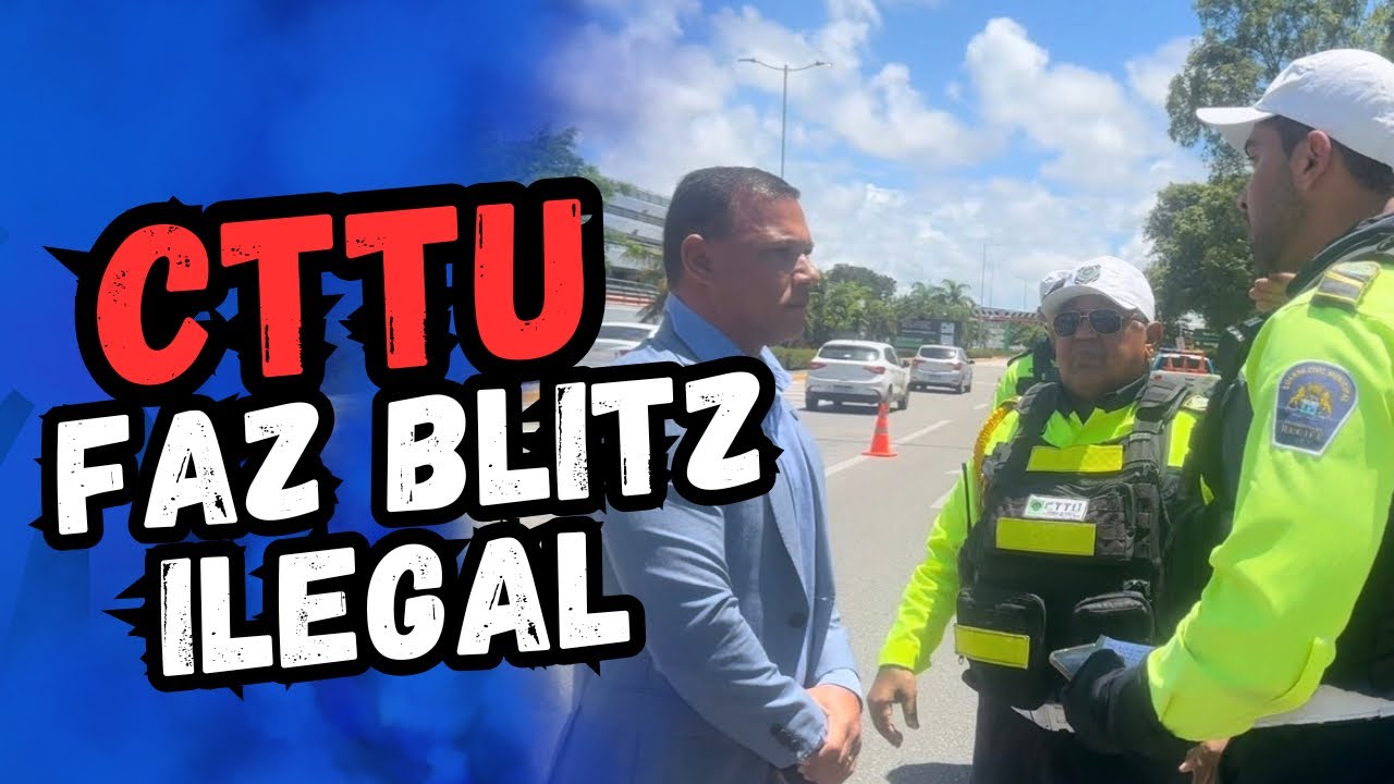 A BLITZ É ILEGAL MAS DILSON TÁ ERRADO.