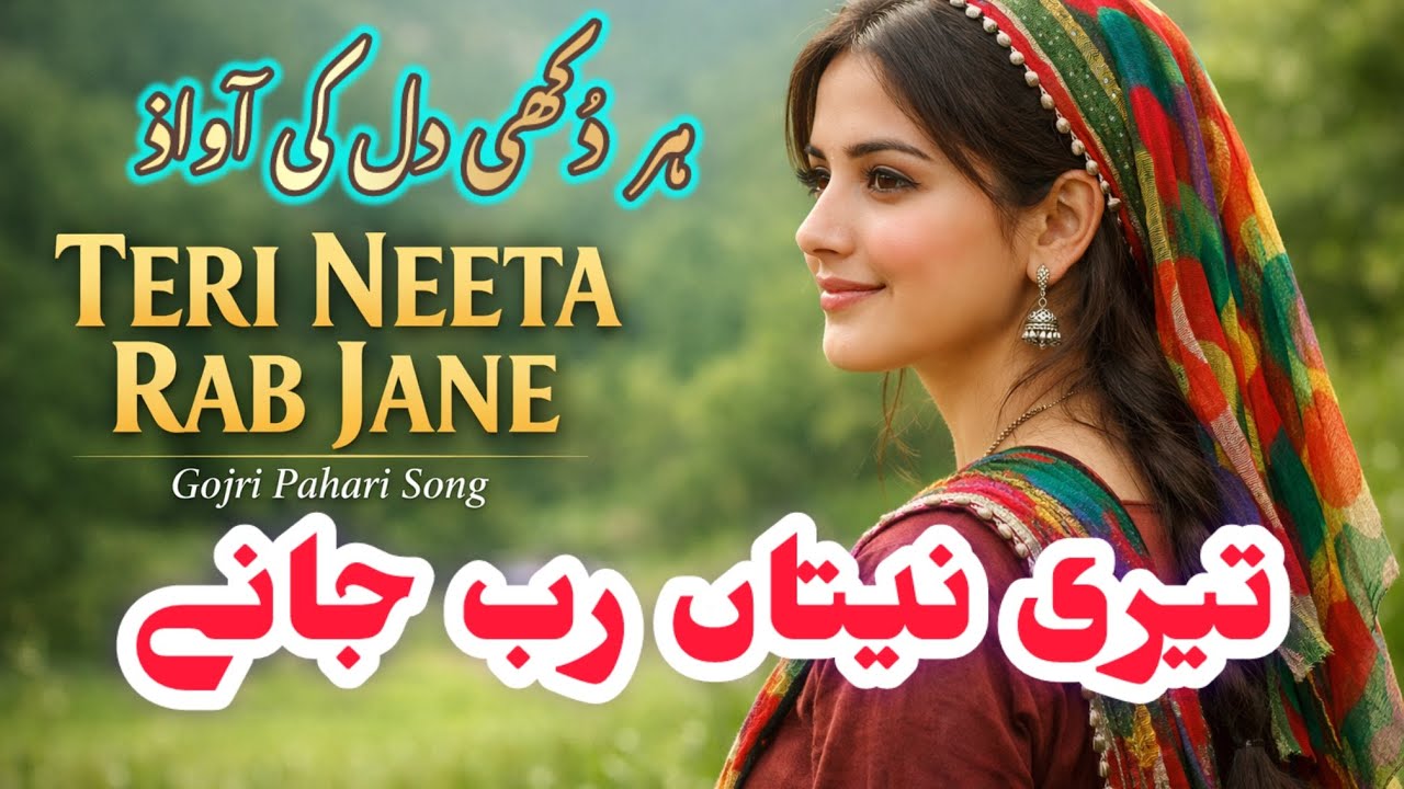 TERI NEETA RAB JANE | Gojri Pahari Song | New Trending Mahiye 2026