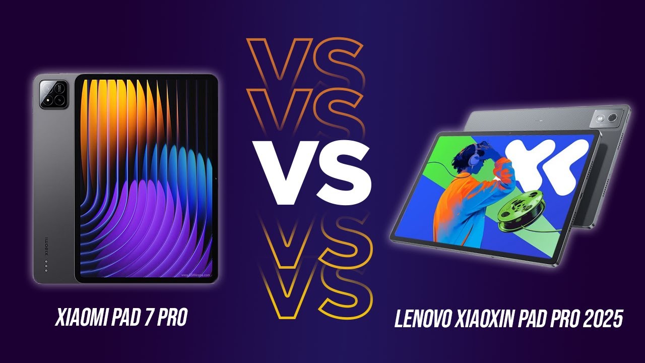 Xiaomi Pad 7 Pro против Lenovo Xiaoxin Pad Pro 2025 !!!