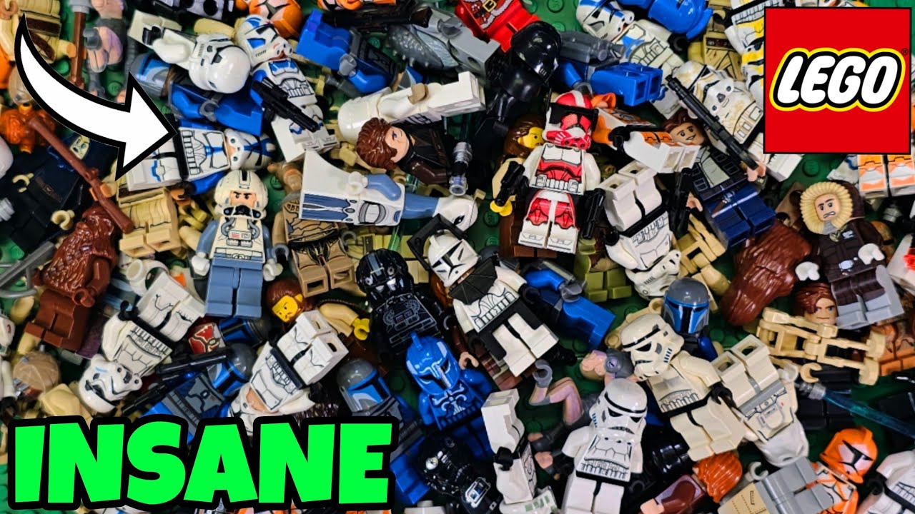 130+ ЗАГАДОЧНЫХ LEGO Star Wars Армия клонов РАСПАКОВКА...