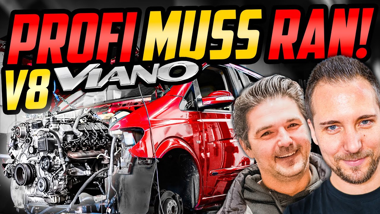 Was NICHT passt, wird PASSEND GEMACHT! - Mercedes Viano V8 Kompressor - Ölwanne, Getriebe und Co!