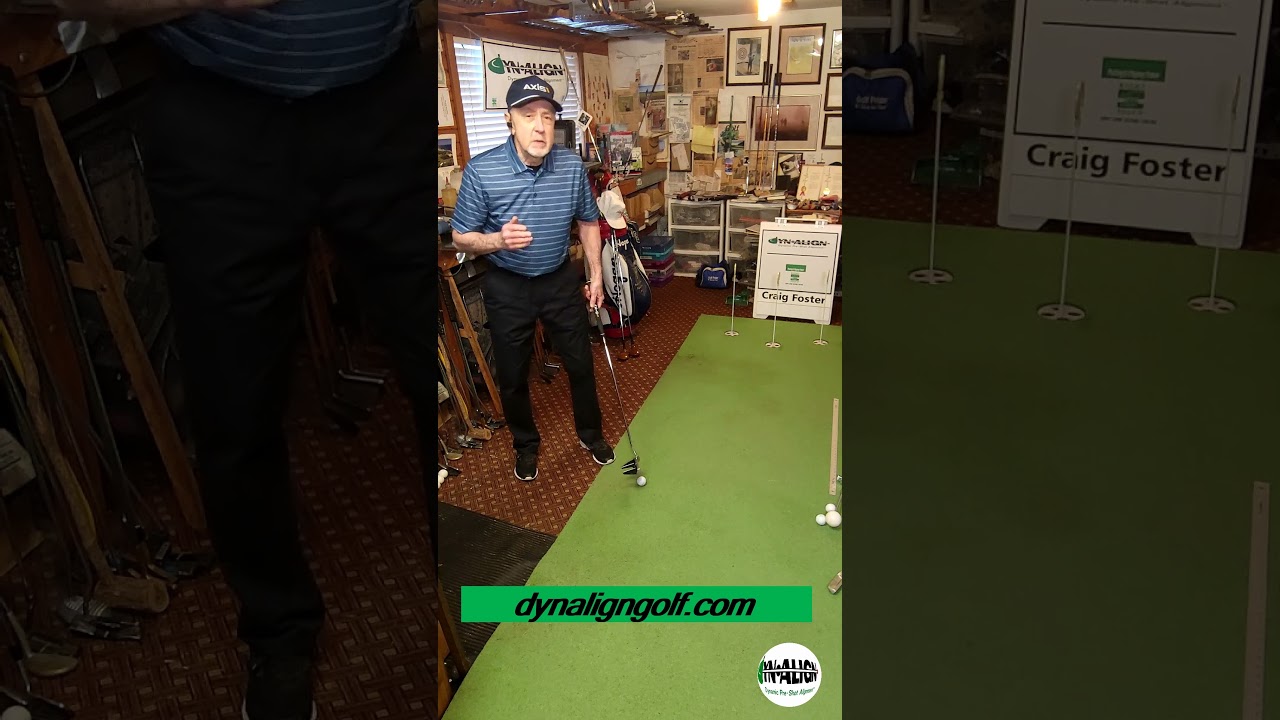 How To Make More Putts -- Stop Using A Square Stance