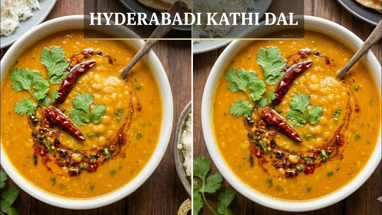 Hyderabadi Khatti Dal Recipe | Authentic Wedding Style Khatti Dal