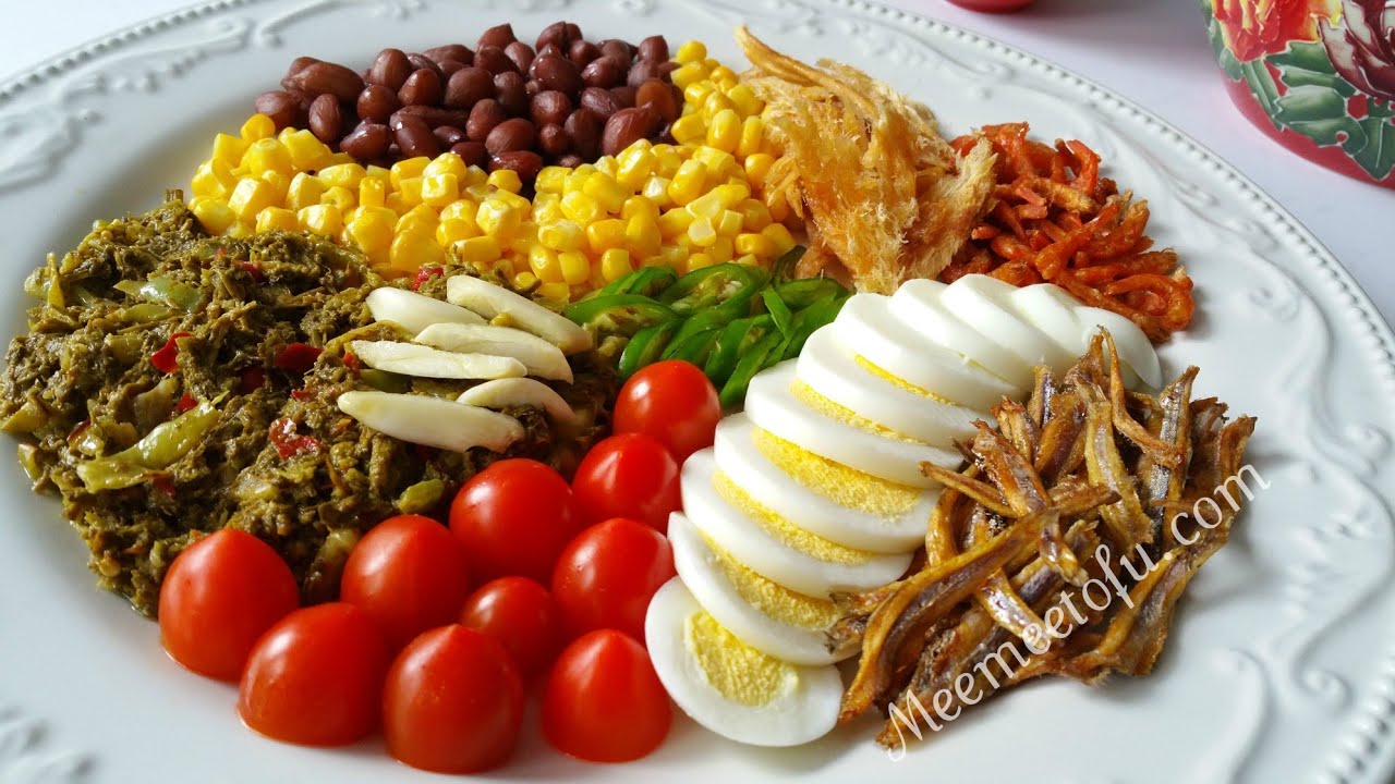 လက်ဖက်ချဥ်စပ် နှပ်နည်း (Myanmar tea leave salad)