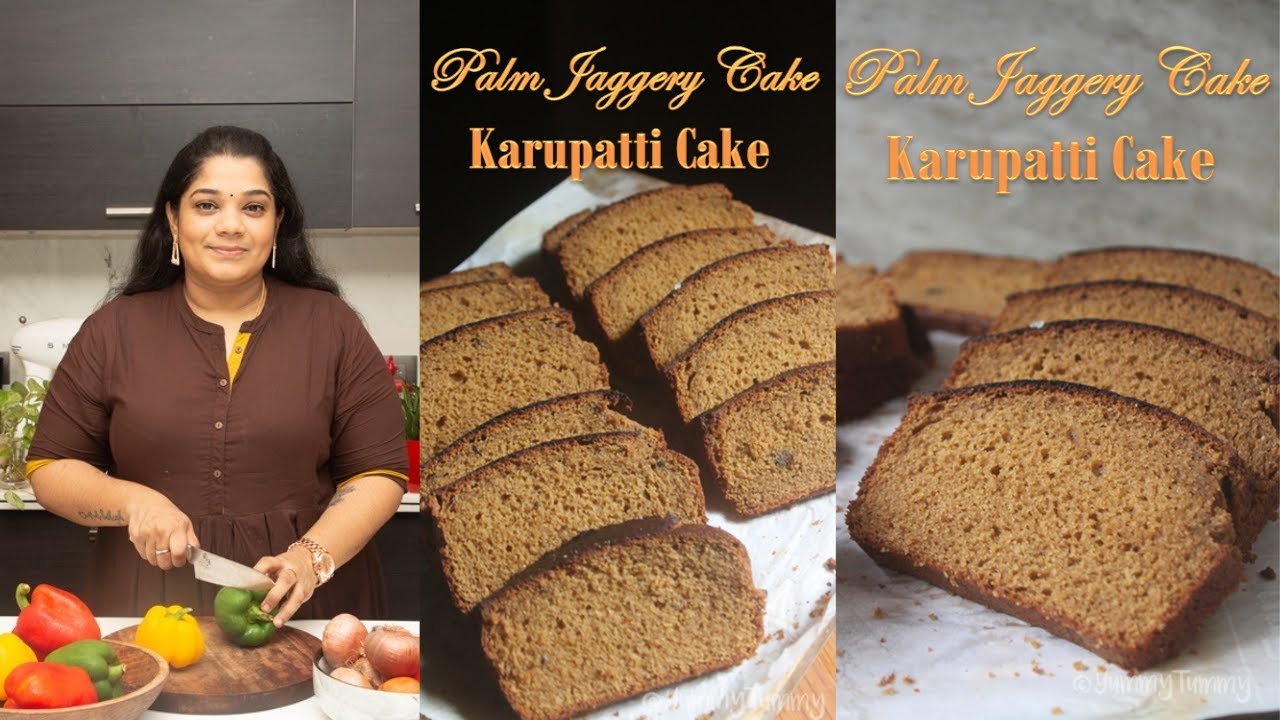 Healthy Karupatti Cake Recipe | Palm Jaggery Cake Recipe