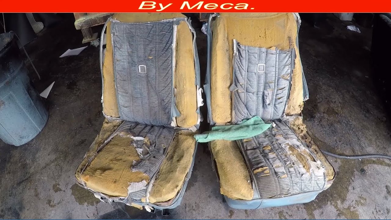 How to Upholster A Bucket Seat - How to Repair Bucket Seat Foam