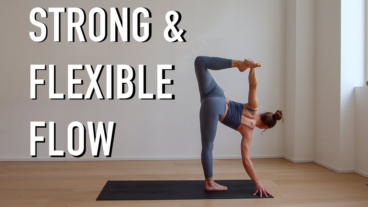 30 Min Intermediate Vinyasa Flow For Strength & Flexibility