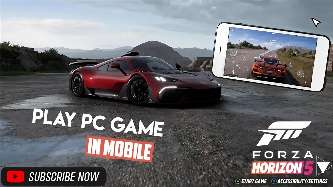 Play Forza Horizon in mobile smooth gameplay no lag#pcgames #forzahorizon5 