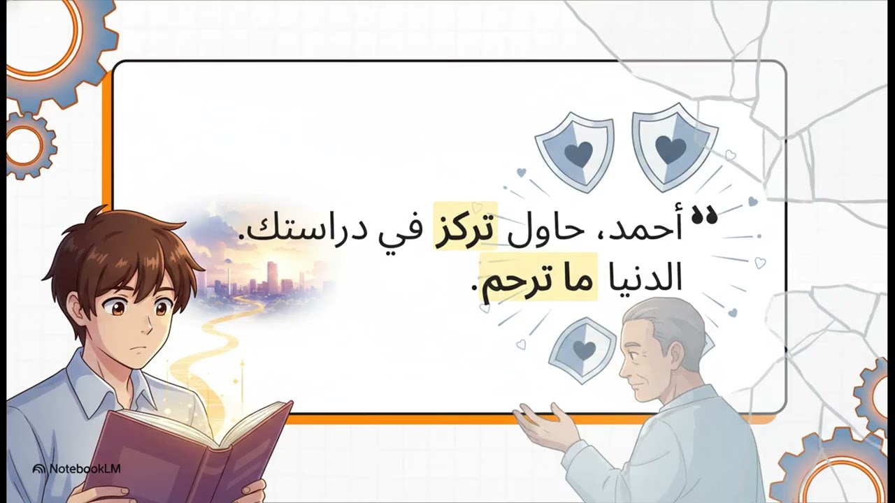 |الكرسي الفارغ| حديث الأب وأبنه!! 🗯