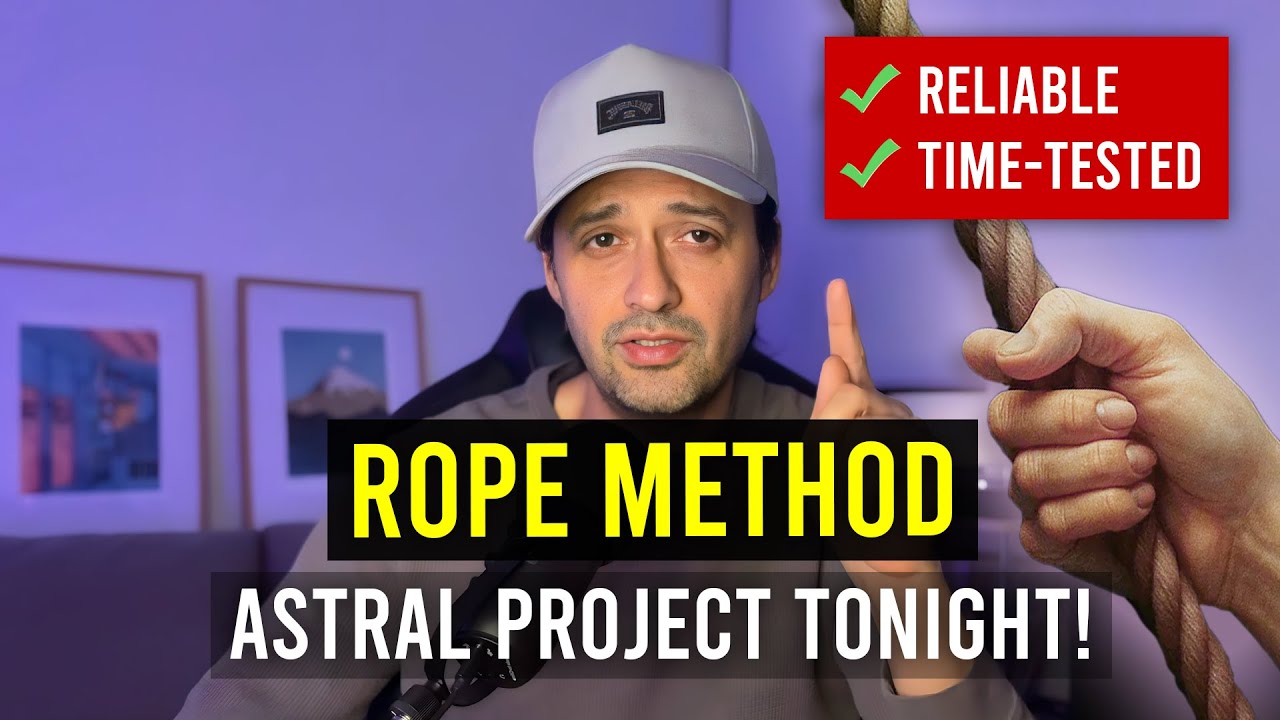 How to Astral Project TONIGHT (Rope Method) - Tactile Visualization Tutorial